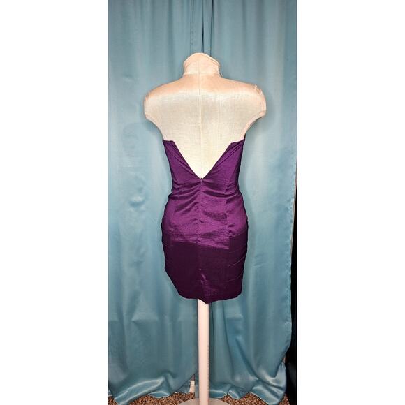 Jessica‎ McClintock Purple cocktail dress size 2 - Picture 2 of 4